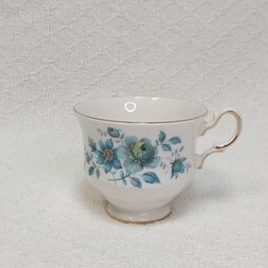 Queen Anne Ridgway Bone China Teacup Flowers